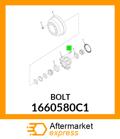 BOLT 1660580C1