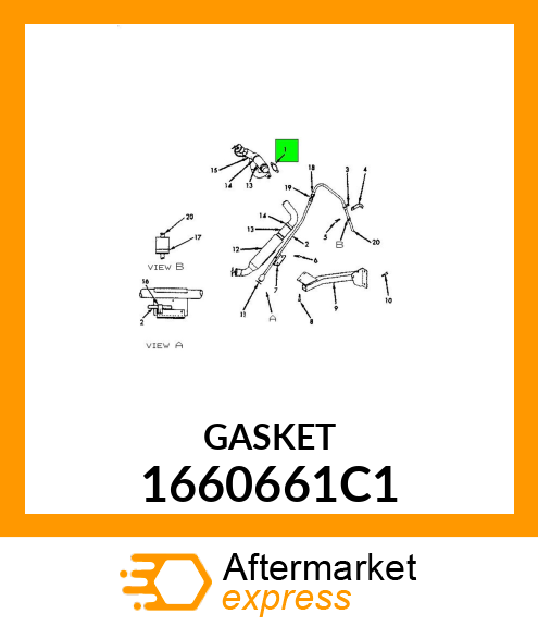 GASKET 1660661C1