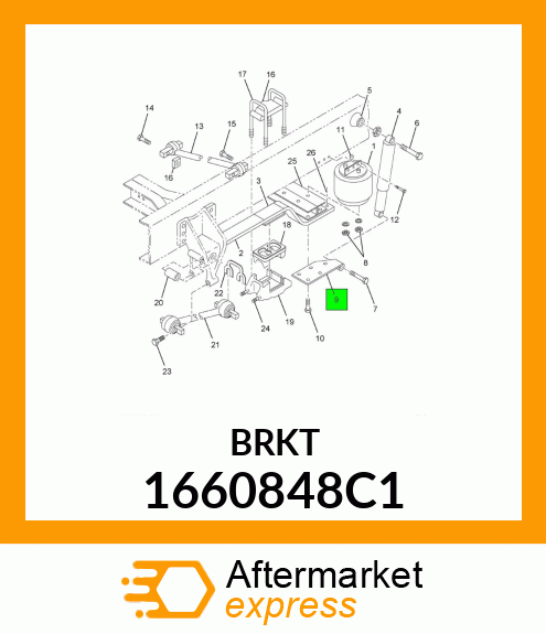 BRKT 1660848C1