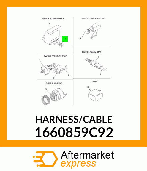 HARNESS/CABLE 1660859C92