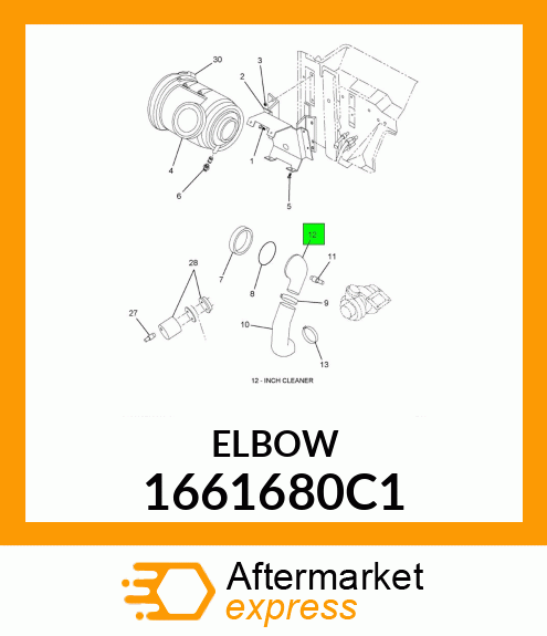 ELBOW 1661680C1