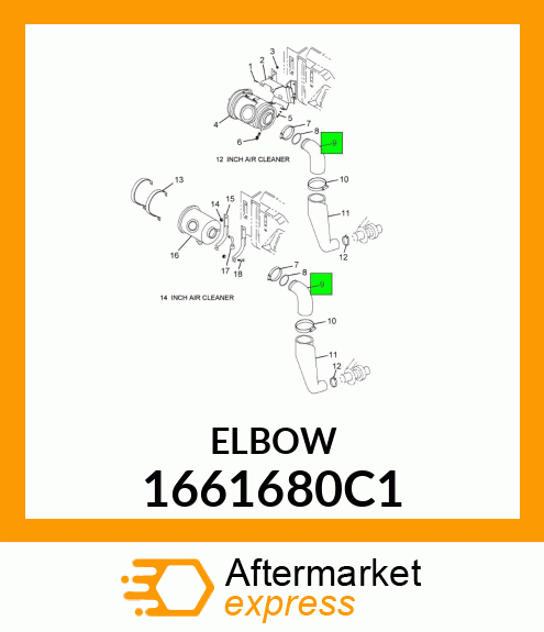 ELBOW 1661680C1