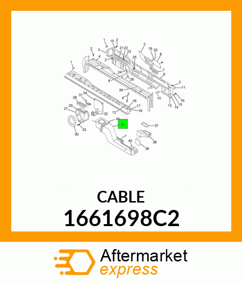 CABLE 1661698C2