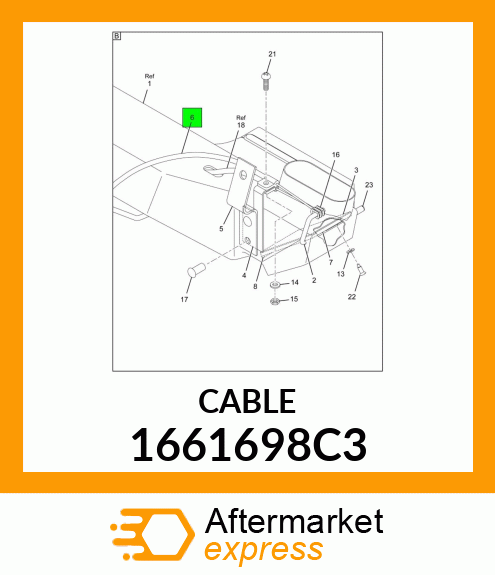CABLE 1661698C3