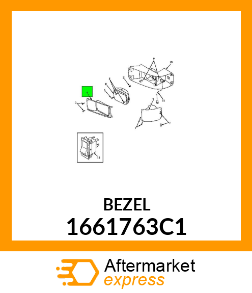 BEZEL 1661763C1