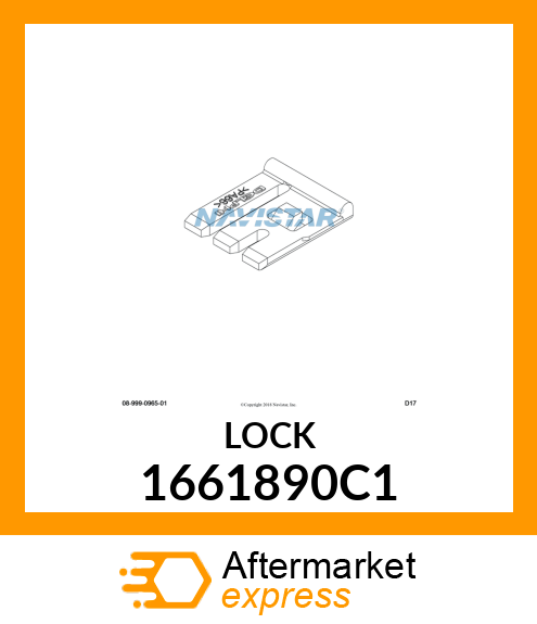 LOCK 1661890C1