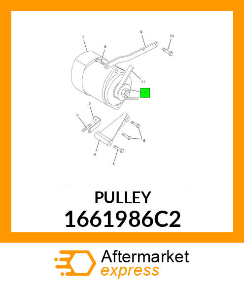 PULLEY 1661986C2