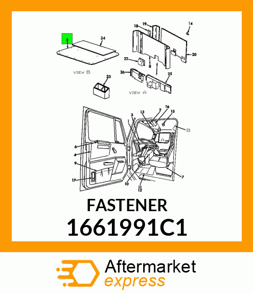 FASTENER 1661991C1