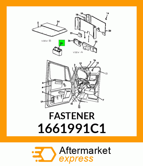 FASTENER 1661991C1