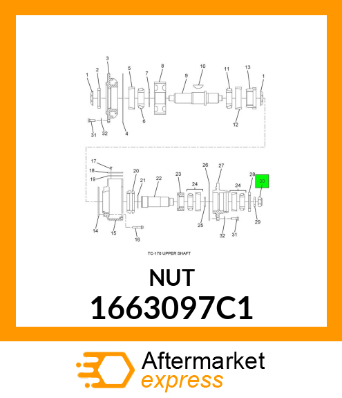 NUT 1663097C1