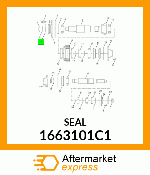 SEAL 1663101C1