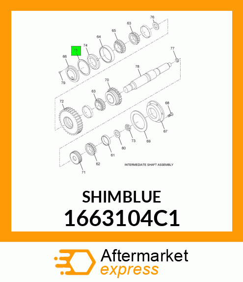 SHIMBLUE 1663104C1