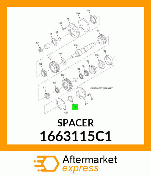 SPACER 1663115C1
