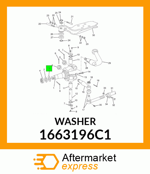 WASHER 1663196C1