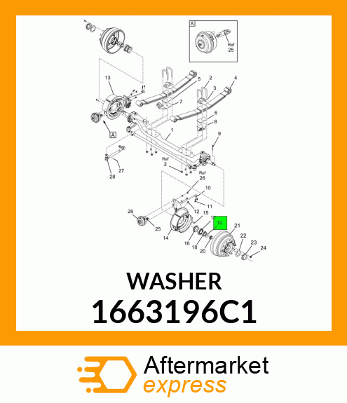 WASHER 1663196C1