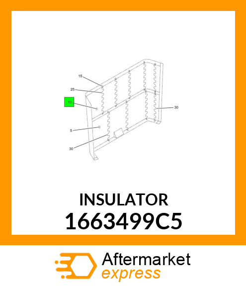 INSULATOR 1663499C5