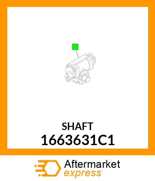 SHAFT 1663631C1