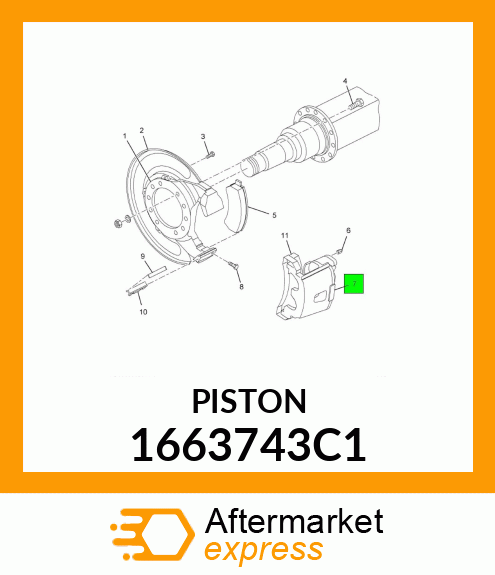 PISTON 1663743C1