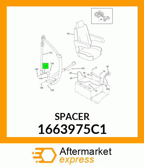 SPACER 1663975C1