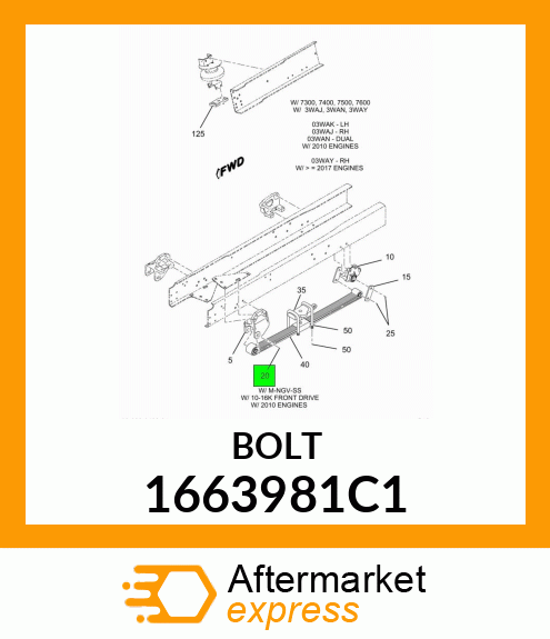 BOLT 1663981C1