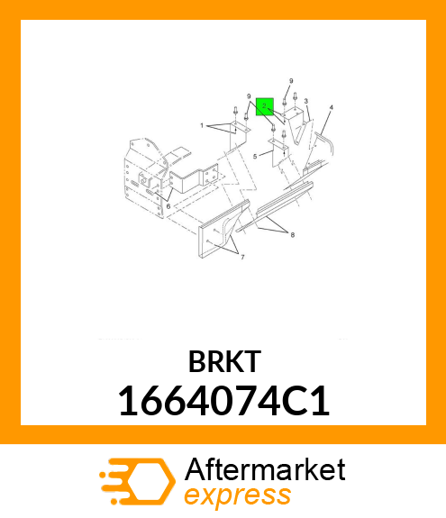 BRKT 1664074C1