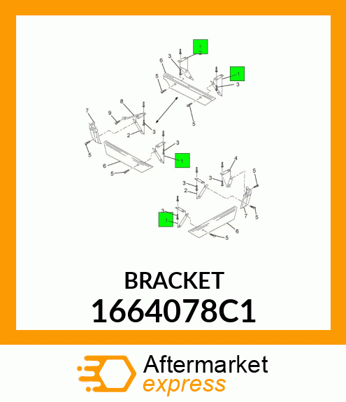 BRACKET 1664078C1