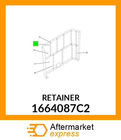 RETAINER 1664087C2