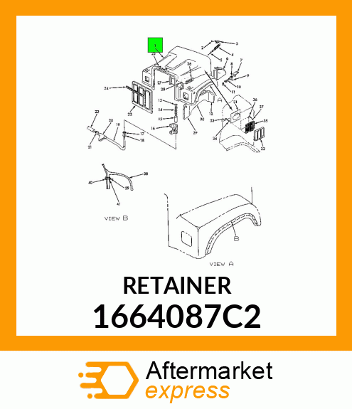 RETAINER 1664087C2