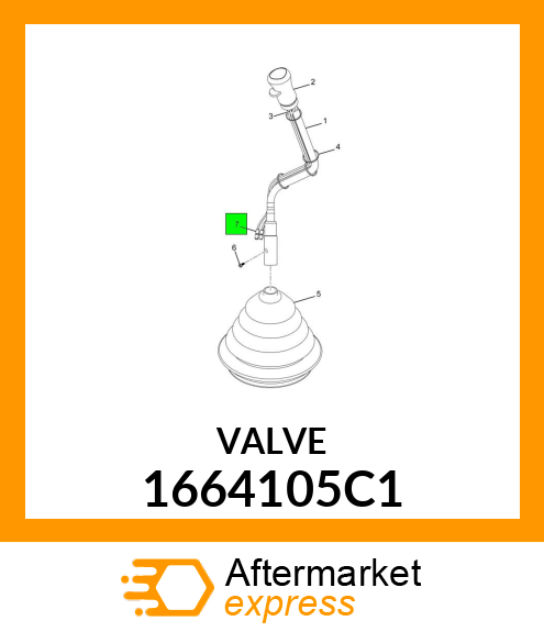 VALVE 1664105C1