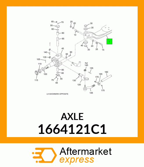 AXLE 1664121C1