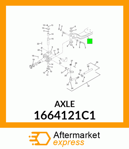 AXLE 1664121C1