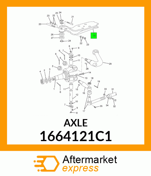 AXLE 1664121C1