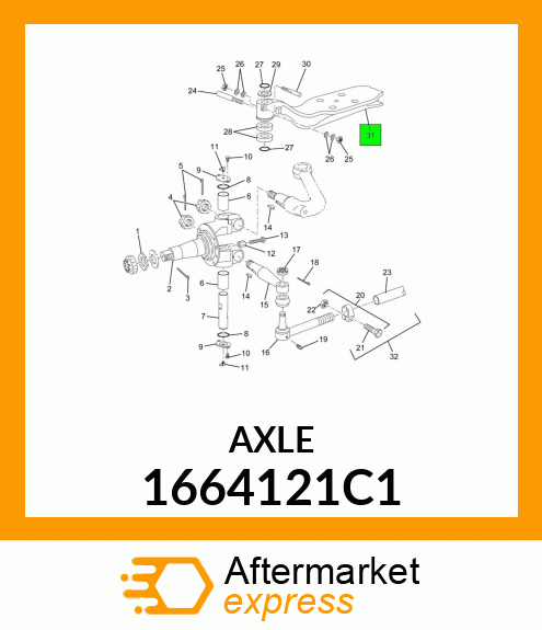 AXLE 1664121C1