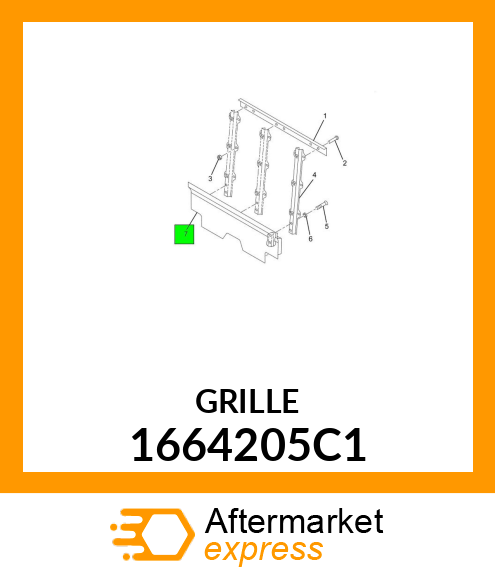 GRILLE 1664205C1