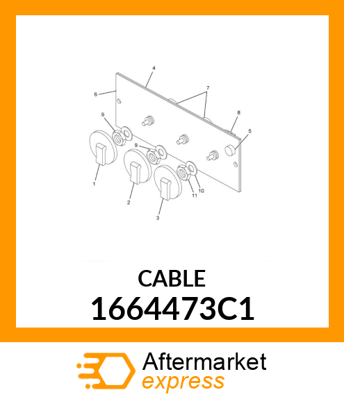 CABLE 1664473C1