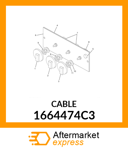 CABLE 1664474C3