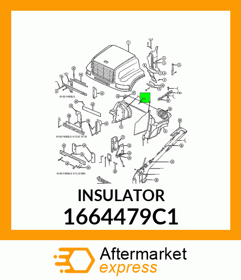 INSULATOR 1664479C1