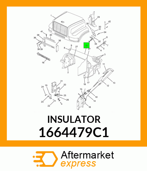 INSULATOR 1664479C1