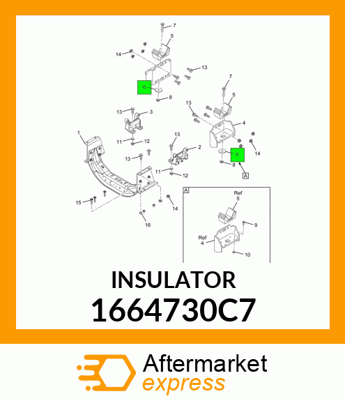 INSULATR 1664730C7