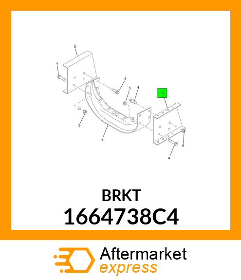 BRKT 1664738C4