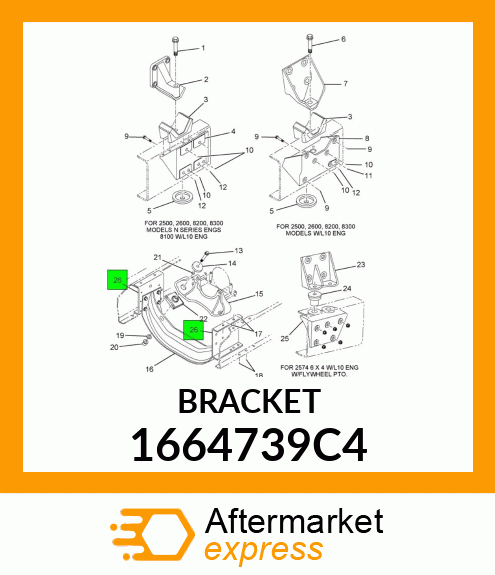 BRACKET 1664739C4