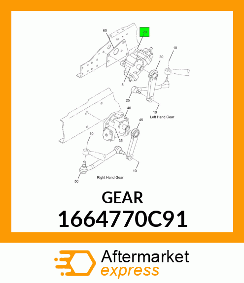 GEAR 1664770C91