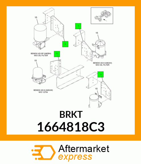 BRKT 1664818C3