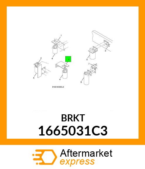 BRKT 1665031C3