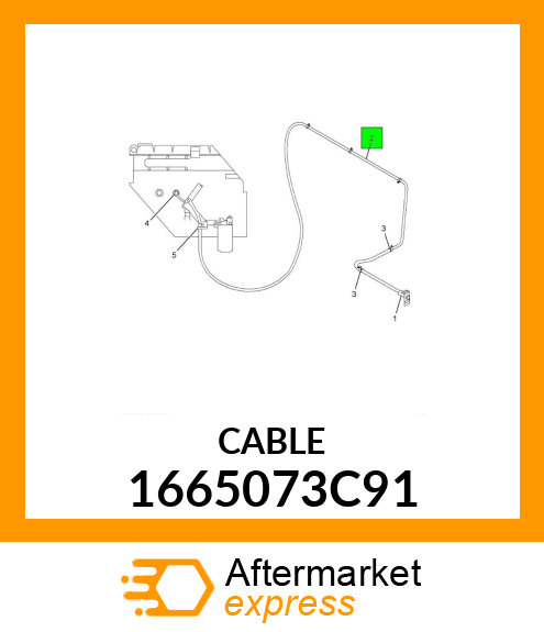 CABLE 1665073C91