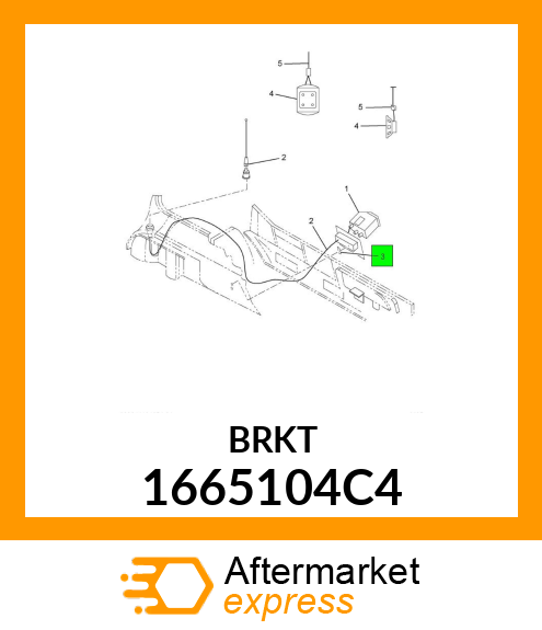 BRKT 1665104C4