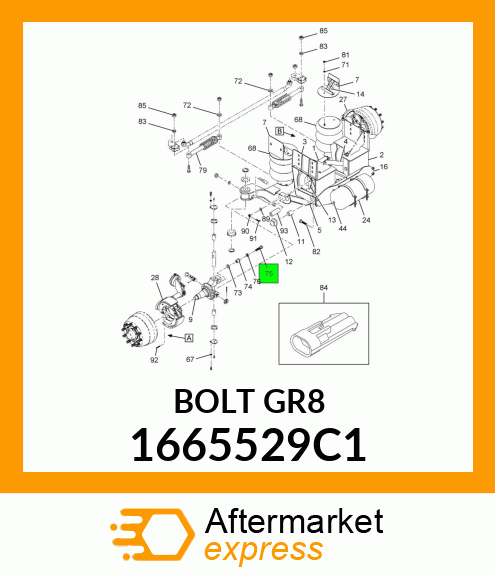 BOLTGRADE8 1665529C1