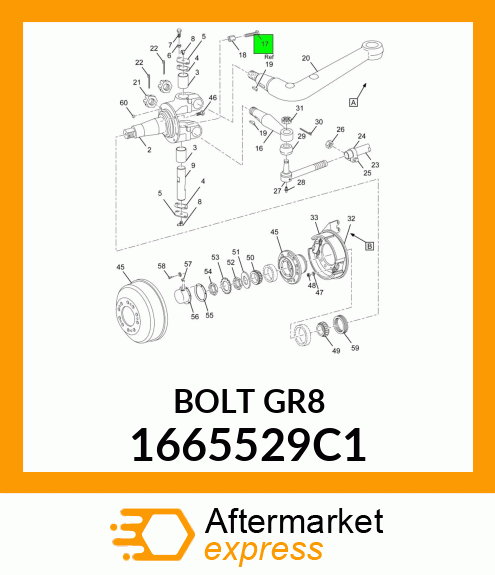 BOLTGRADE8 1665529C1