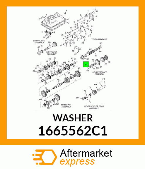 WASHER 1665562C1