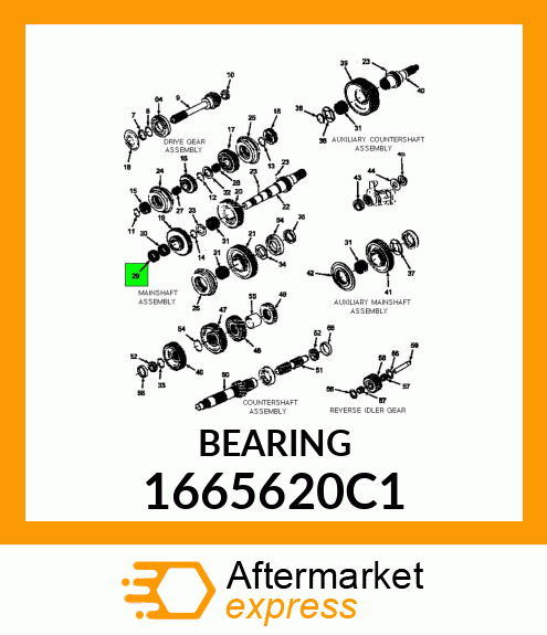 BEARING 1665620C1